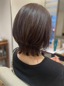 フリップビーアヴェダ(FLIP B AVEDA) 本八幡×ヴィーガンカラー×ショートボブ