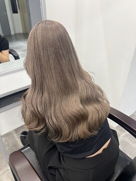 ペレ 栄店(PELE) 前髪/アンブレラカラー/こなれミディ/イメチェン/ウェーブパーマ