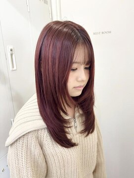 エイス 梅田 中津(Ace) フェイスレイヤー　レッドカラー