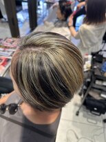 ヘアーサロンデフォーエバールークス(hairsalon de Forever Lux)&nbsp;大人世代にアンブレラカラー