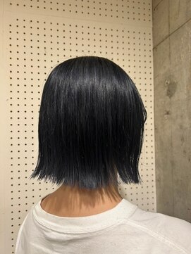 ヘア ルーナ バイ アプリーレ(hair lune by Aprire) 20代30代40代大人可愛い暗髪外ハネボブ小顔スタイル