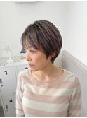 ショートシャドールーツグレー【suiw】昭和町/天王寺/阿倍野