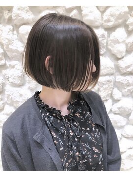 モアナ バイ ヘッドライト うるま店(Moana by HEADLIGHT) Moana【うるま】#ボブ#ブラウン#大人可愛い#髪質改善