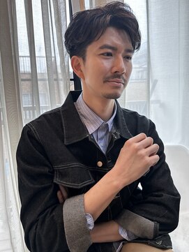 ロンドアベニール 北千住(Lond avenir) スパイキーショートニュアンスパーマスペインカールメンズ北千住