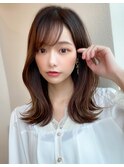 【福岡初出店☆AFLOAT 福岡】小顔前髪ありくびれレイヤーカット