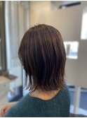 白髪ぼかしハイライト