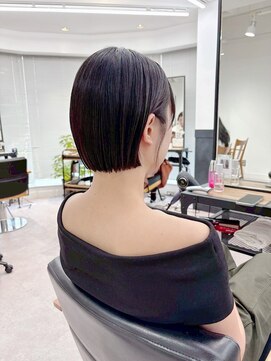 ネオリーブ クーロ(Neolive curro) 小顔タッセルボブ×似合わせカット[ボブ/縮毛矯正/丸型卵型】