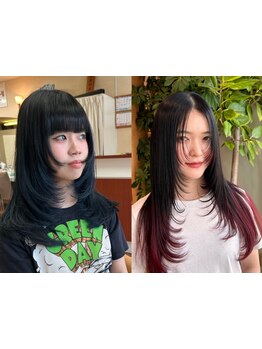 前髪や顔周りの髪を整えて新しい自分へ♪前髪カットはお任せ下さい！お手入れも簡単に！