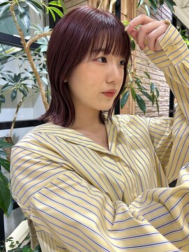ジアン バイ ミルボン NU茶屋町+(GIEN by milbon) 外ハネボブ/くびれボブ/大人ボブ/ボブスタイル/梅田ボブ