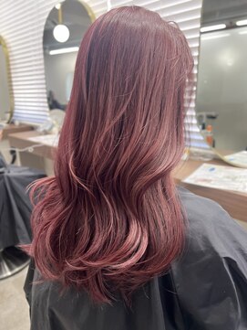 ボタン ハカタ(VOTAN hakata) 【NAO】ピンクバイオレット/韓国ヘア/ロングヘア/ブリーチなし