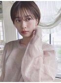 小顔/ショート/美髪/イメチェン/ワイドバング