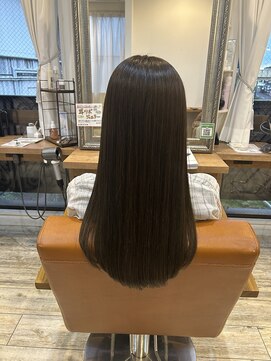 クラス リノ(CLASS lino) 深みマットグレー×艶髪ロングスタイル★