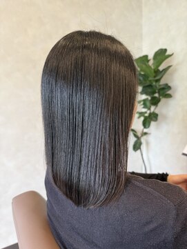 ラ ブリエ 成田公津の杜(La briller) くびれヘア/アプリコットオレンジ/ハイライトカラー/公津の杜