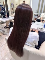 ケンジ 平塚 アネッタ(KENJE annetta)&nbsp;オイルカラー×ワインレッド