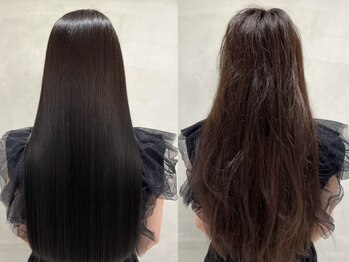 ループ バイ エスポワール(LoooP by Espoir)の写真/≪違いを体験してみて≫傷みを最小限に抑えた髪質改善ストレートで自然なうるツヤストレートに♪