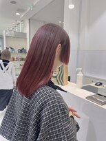 トニーアンドガイ 青山店(TONI & GUY)&nbsp;ピンクカラーブリーチカラーイメチェンスタイル