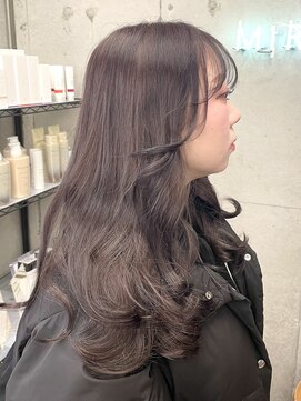 ミリィバイアヤラ 船橋店(MIRYI by ayala) 【CHIHARU】ラベンダーカラー/ココアブラウン