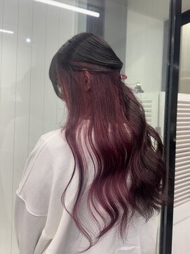 ヘアースマイルクー(HAIR SMILE COEUR) 【COEUR/YUI】カシスピンク×ブラック