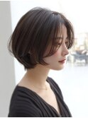 レイヤーカット/ボブ/髪質改善カラー/縮毛矯正/暗めカラー