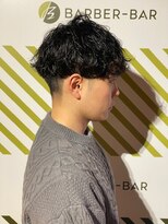バーバーバー 四谷(BARBER-BAR) ビジネス爽やかツイストスパイラルパーマ
