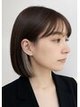 エルムバイエント(elm by emt)&nbsp;ポイントカラーが映えるボブスタイル
