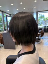 アース 南福島店(HAIR&MAKE EARTH) 切りっぱなしボブ