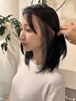 ステラ ヘア デザイン サロン(STELLA hair design salon)&nbsp;透明感イヤリングカラー 【由比藤】