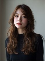 ロッソ 大橋店(Rosso) 軽やかレイヤーのウェーブロング【大橋】