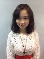 フェリシータ 緑地公園店(felicita)&nbsp;外ハネを活かした甘辛マッシュのグラマラスウェービーボブ♪