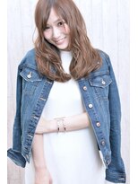 サフィール(Saphir)&nbsp;Saphir☆コーラルベージュくびれウェーブ「似合わせカット」