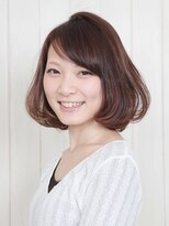 ヘアー クチュリエ ビーホワイト(hair couturier B:white) 毛先にワンカールのふんわり可愛く見えるスタイル♪