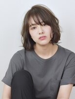 ヘアサロン セロ(Hair Salon SERO)&nbsp;【SERO姫路】ミディアムボブは、ふんわりカールとツヤ髪で