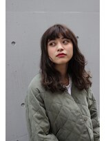 ブークル(boucle)&nbsp;毛先外ハネ小顔パーマスタイル