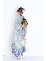 パリスパート2 振袖ルーズアップスタイル