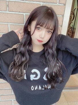 サロンドミルク 原宿(salon de MiLK) 【salon de MiLK 原宿】ケアブリーチWカラー×ラベンダーグレー