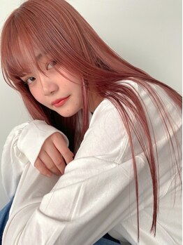 メゾン(MAISON)の写真/【MAISON】FASHIONのようにHAIRもトレンドを楽しめる。今だからできるdesignカラーを学生さんにご提供。