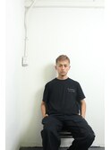 七三オールバックかき上げヘアコンマヘア99