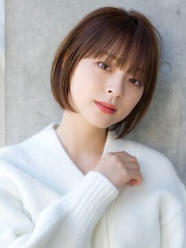 エインアンリー 表参道(AIN.ANLY.) 前髪あり大人ショートボブ20代30代40代【AIN.表参道】川原大地