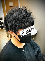 アルファベットシーガム(C gam) クシャお洒落スパイラルパーマ