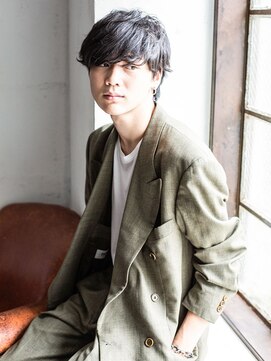 メッカ 伊勢崎(Mecca) ナチュラルマッシュルームヘアの無造作束感style