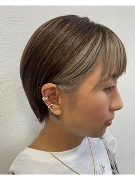 ラポールヘアリゾート(Rapport Hair Resort) フロントインナーカラー