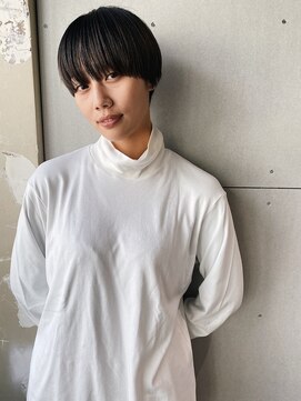 ロジ(loji) ぱつっとラインのマッシュショート