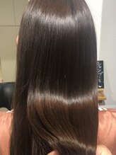《圧倒的艶髪へ》髪質改善DDKリートメント+カラー+カット￥20900