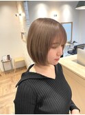 エアリーショートボブ