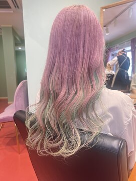 エマ(emma) ペールピンク×ペールグリーン