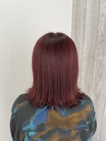 シエル 立川店(CIEL)&nbsp;ハイライト×ピンクレッド【CIEL×maki】