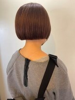 【CANNA/代官山/ケアブリーチ】ミニボブ×マロンベージュ
