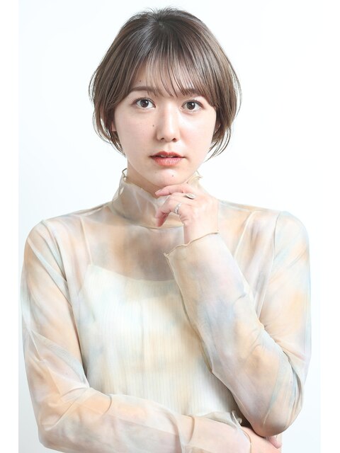 【lien.自由が丘・枦山】30代.４０代美髪ふんわりショートボブ