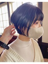 ダスティ穂高店&nbsp;ショート_黒髪_可愛い