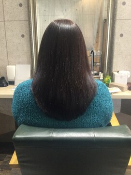 ヘアーアンドメイク ラブリー(Hair&Make Lovely) 髪質改善カラー(マットグレージュ)